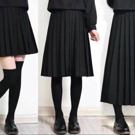 女装 清楚系スカーフリボン付きセーラー服上下セット