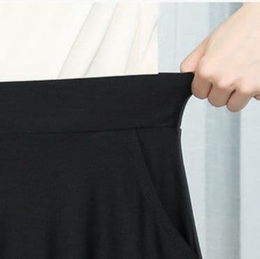 女装 ハイウエストフレアミディ丈スカート