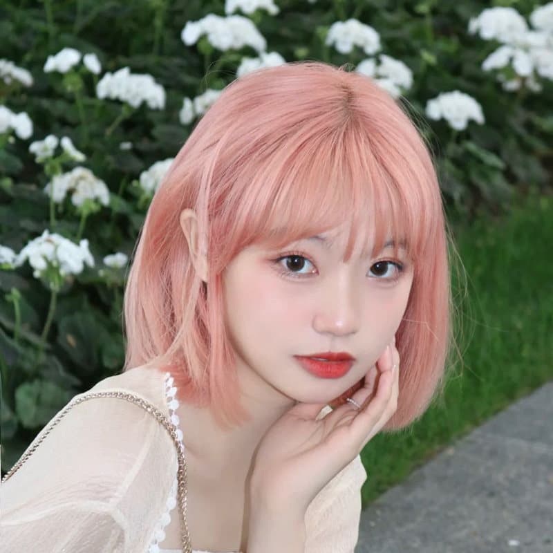 女装 ふんわり前髪ショートボブウィッグ