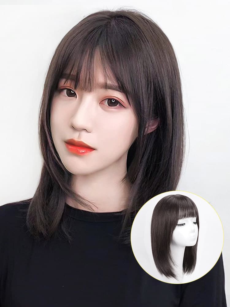 女装 清楚系ミディアムストレートウィッグ