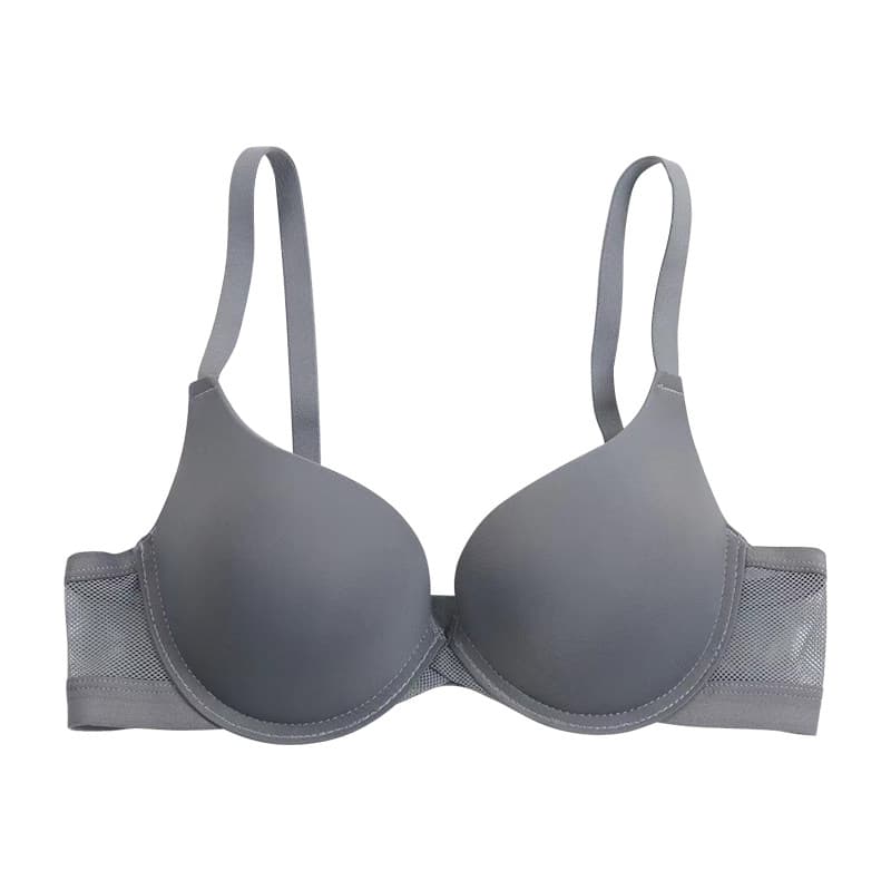 女装 なめらか素材の立体成型ブラジャー
