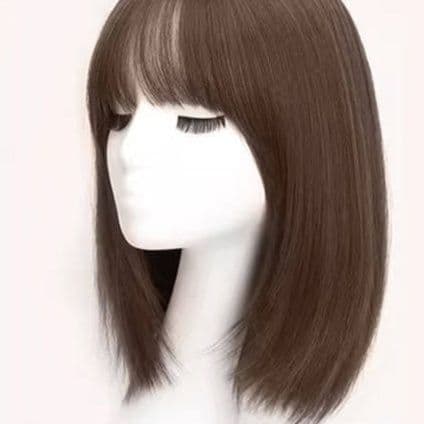 女装 清純系内巻き鎖骨レングス前髪ありウィッグ
