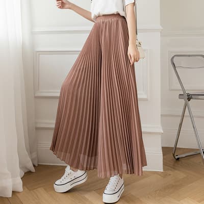 女装 エレガントプリーツロングスカート